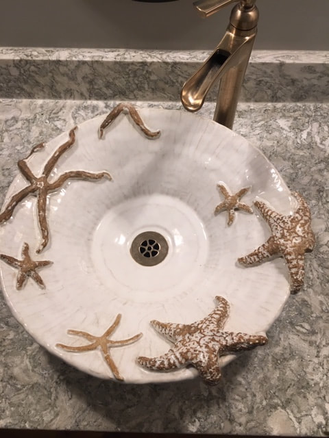 Starfish Vessel Sink